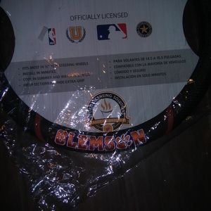 Clemson steering wheel cover